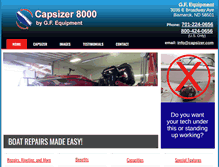 Tablet Screenshot of capsizer.com